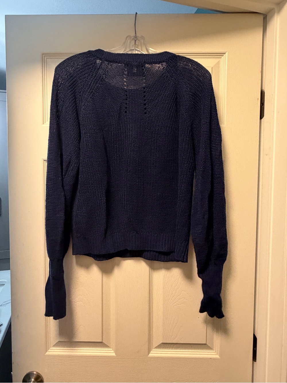 Just Female Dark Blue Knot Sweater - Picture 3 of 3